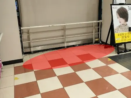 【イオンスタイル河辺店】プロモーションや物販に最適な駅直結の商業施設2階にあるエスカレーター近くのイベントスペース