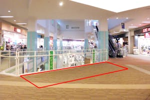 【ユニモちはら台】プロモーションやポップアップストアに最適な地域密着型ショッピングセンター内2階にある人通りが非常に多いイベントスペース(ユニクロ前)