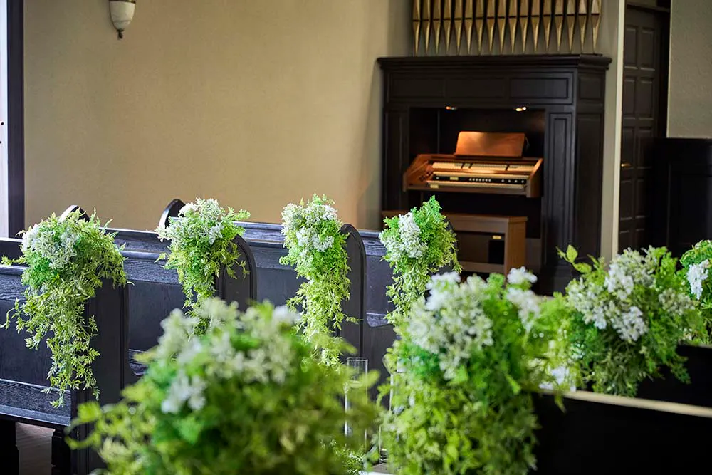 【小山市城東】撮影やレセプションパーティーに利用可能なフォーマルデザインのイベントスペース(チャペル)