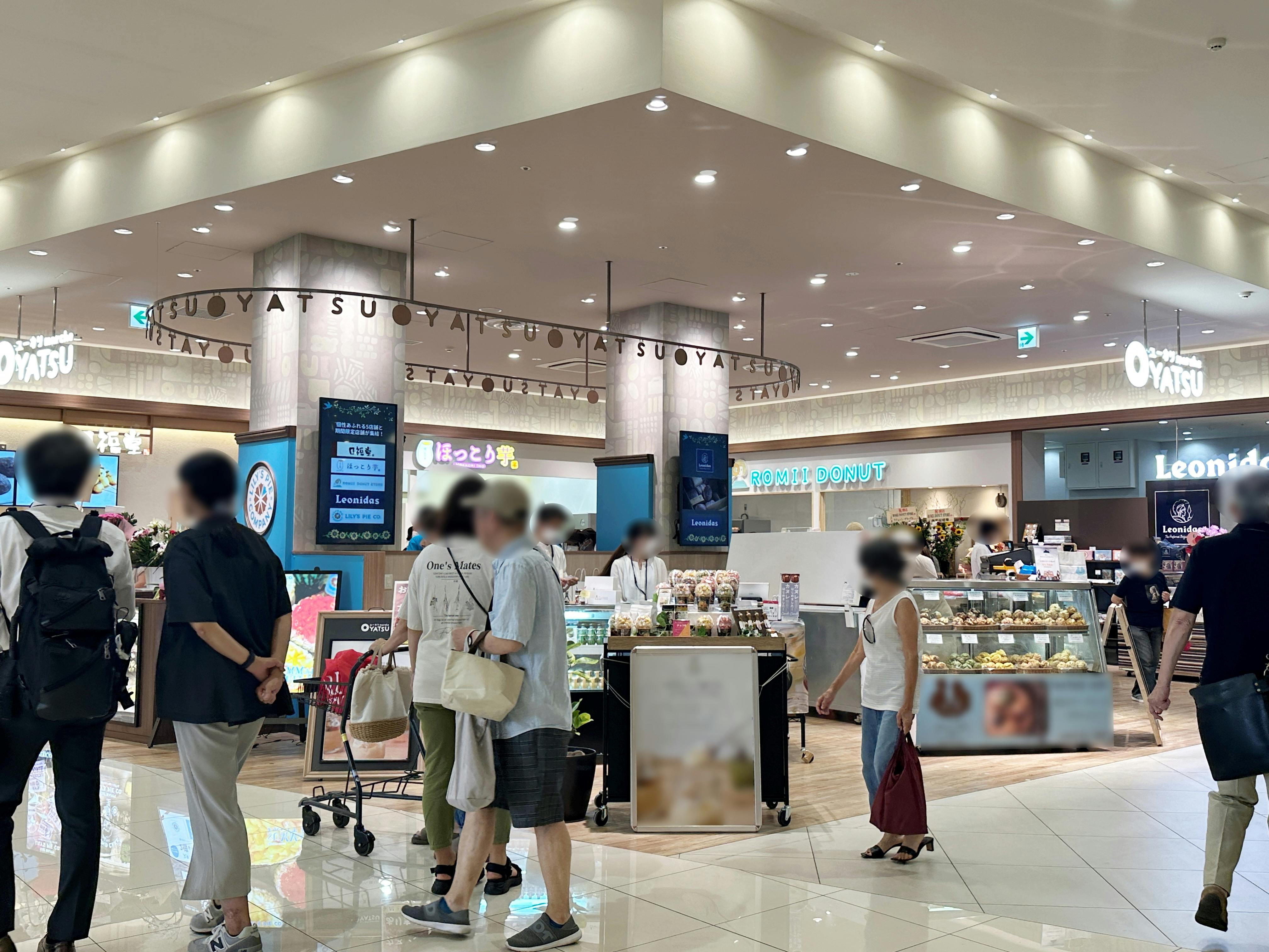 【イオンタウンユーカリが丘】1階スイーツ区画内のイベントスペース(OYATSU13㎡)