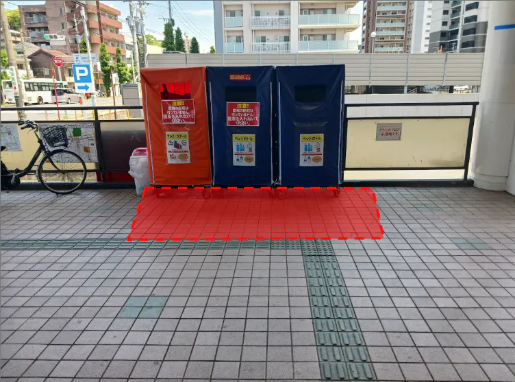 【スピナ到津店】エントランス・駐車場(エントランス横) キッチンカー出店に最適なスーパー屋外催事イベントスペース