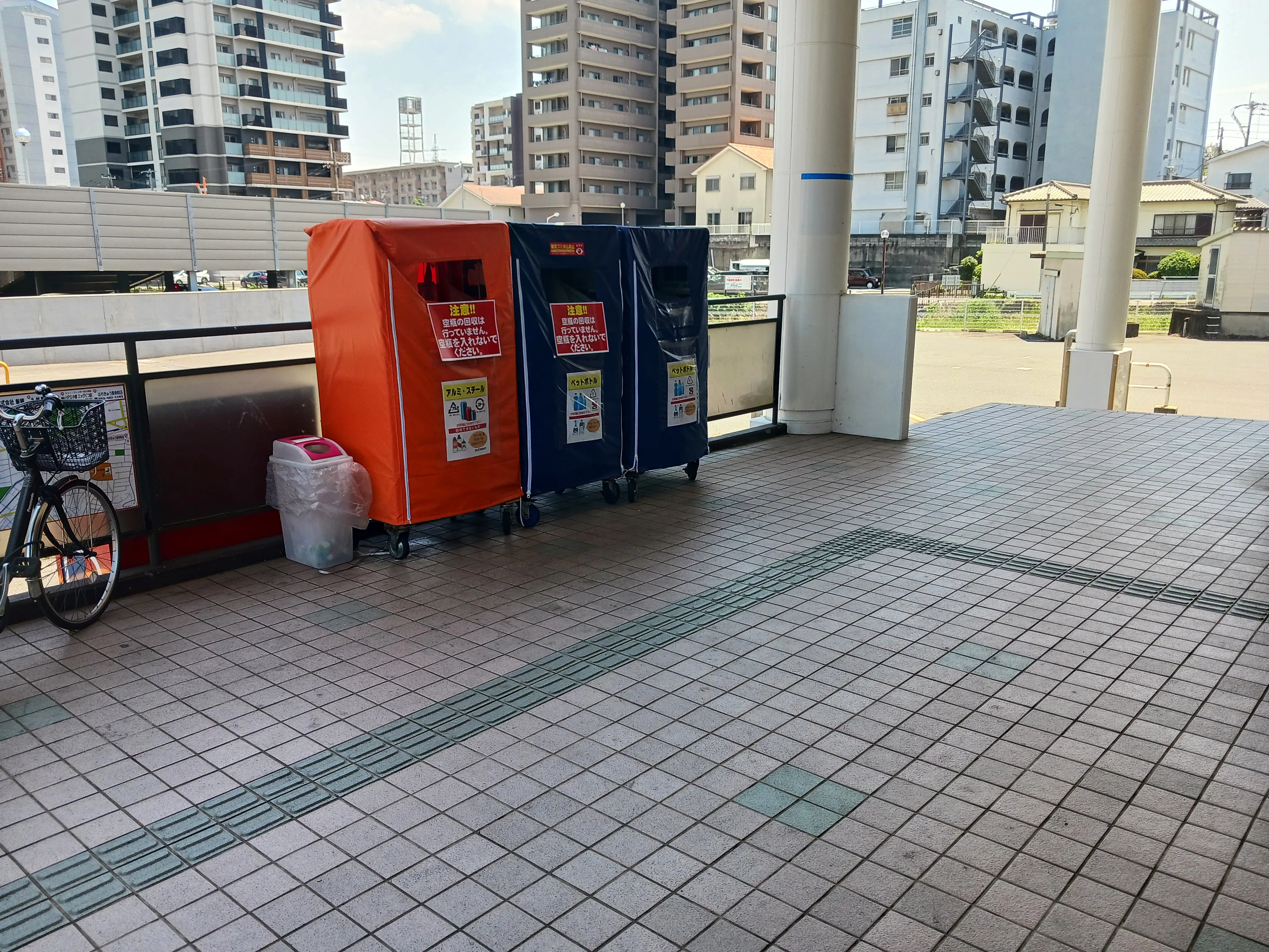 【スピナ到津店】エントランス・駐車場(エントランス横) キッチンカー出店に最適なスーパー屋外催事イベントスペース