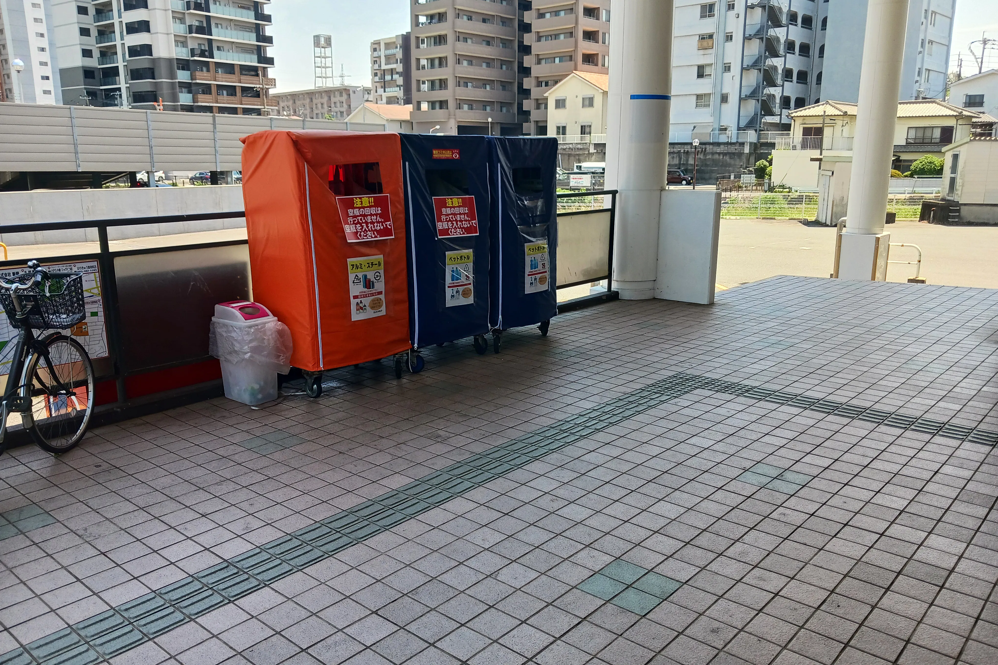 【スピナ到津店】エントランス・駐車場(エントランス横) キッチンカー出店に最適なスーパー屋外催事イベントスペース