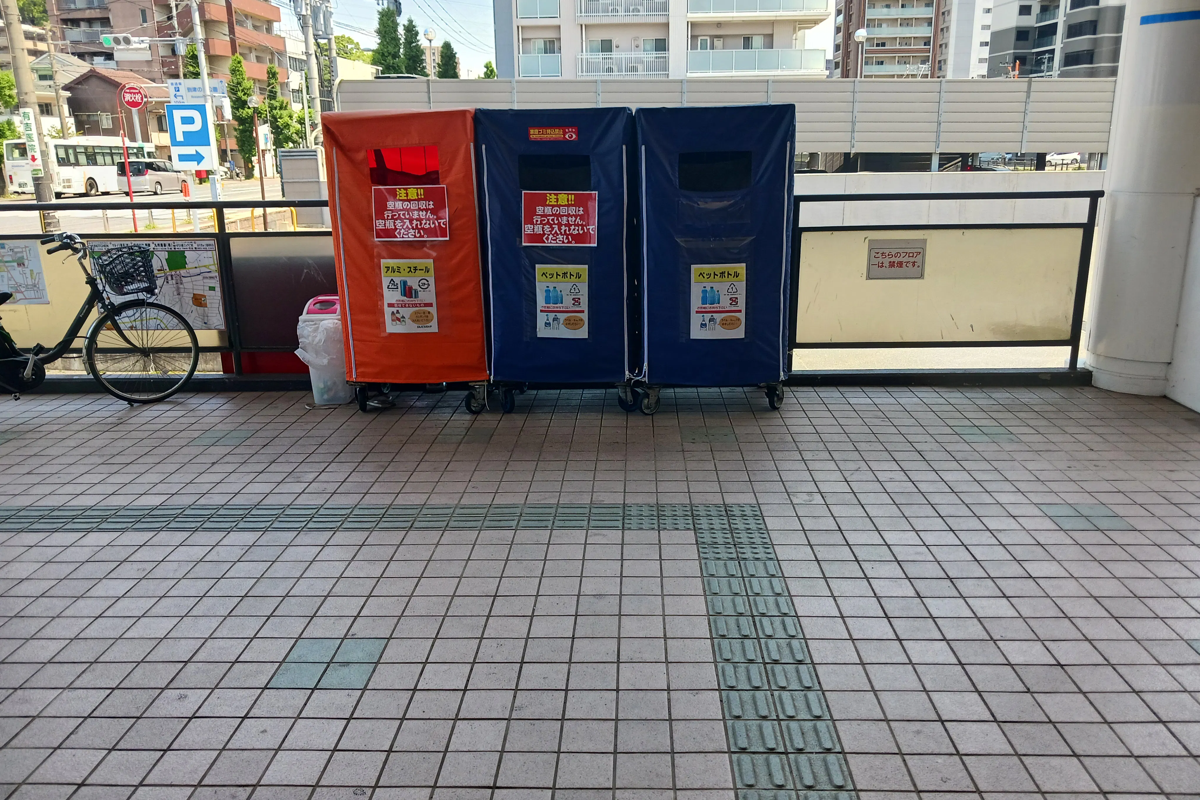 【スピナ到津店】エントランス・駐車場(エントランス横) キッチンカー出店に最適なスーパー屋外催事イベントスペース