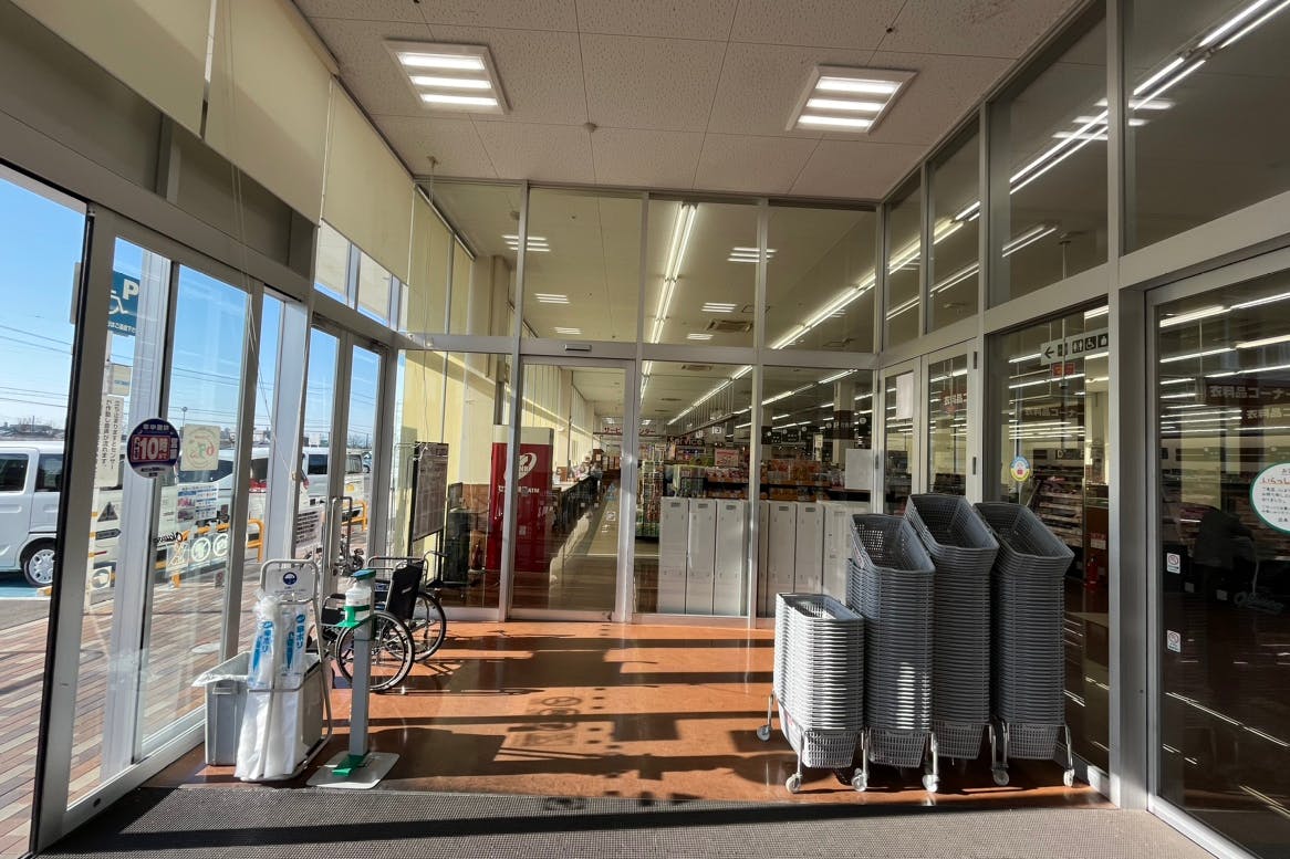 【オークワ名古屋守山】プロモーションに利用可能な農産出入口のスペース