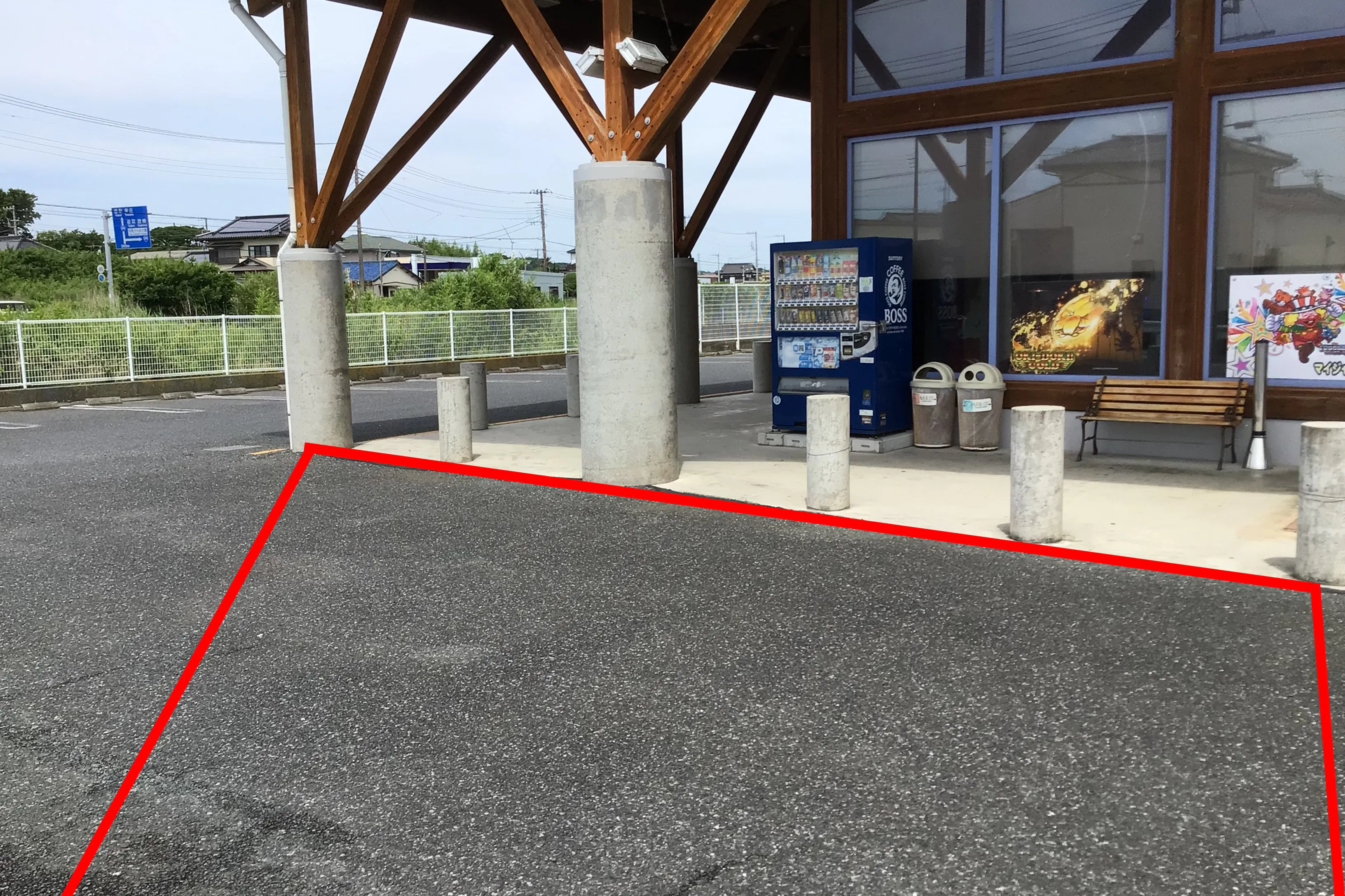 【ダイナム千葉銚子店】キッチンカー出店やプロモーションイベントに最適なアミューズメント施設のイベントスペース①