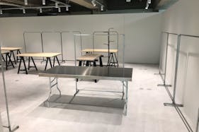 【渋谷駅7分】アパレル展示会やポップアップストアに適した豊富な什器が便利な広々イベントスペース