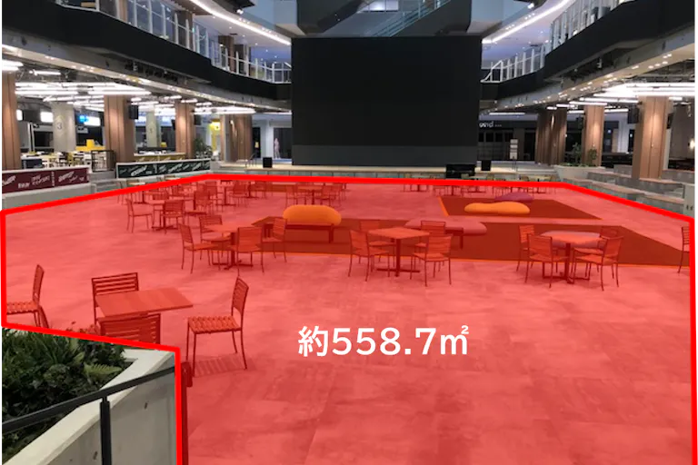 【ららぽーと堺】1階 Fansta XROSS STADIUMの画像1