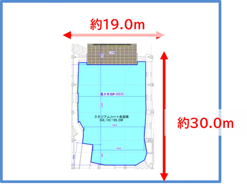 【ららぽーと堺】1階 Fansta XROSS STADIUM