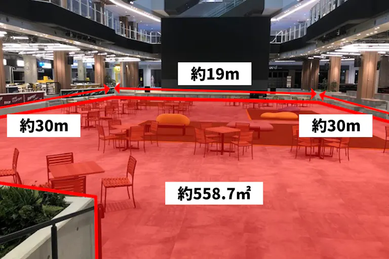 【ららぽーと堺】1階 Fansta XROSS STADIUMの画像5