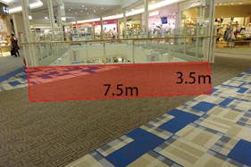 【イオンモール神戸北】3F さつきブリッジ(スタジオアリス前)※ベンチ無