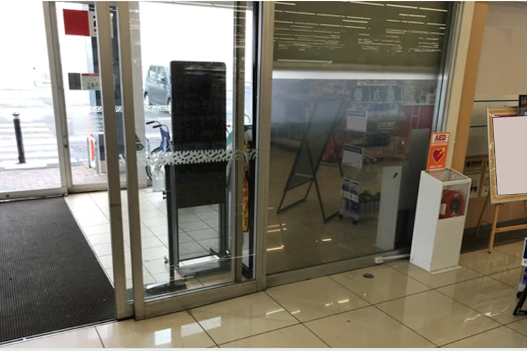 【西友 江南店】1階食品スーパーマーケット(入口横) ポップアップストア(物販、食物販)やプロモーション用途に最適なスーパー店内催事イベントスペースの画像2