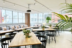 【神田駅1分】アパレル系の展示会、販売会用途に適した70㎡ の広いレンタルスペース