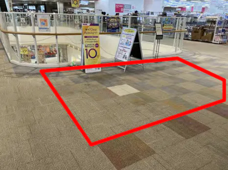 【イオンモール銚子*】2F ノジマ前　ブリッジ