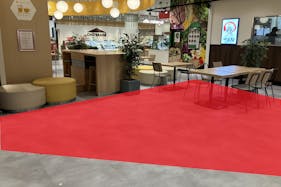 【KAMEIDO CLOCK】B1Fイートイン 物販、食物販のポップアップストアや販促プロモーションに最適な催事イベントスペース