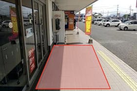 【ゆめマート 豊前】屋外軒先 キッチンカーや販促プロモーションにおすすめな催事イベントスペース