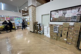 【マルサン桶川店】プロモーションに最適な店内レジ付近のスペース