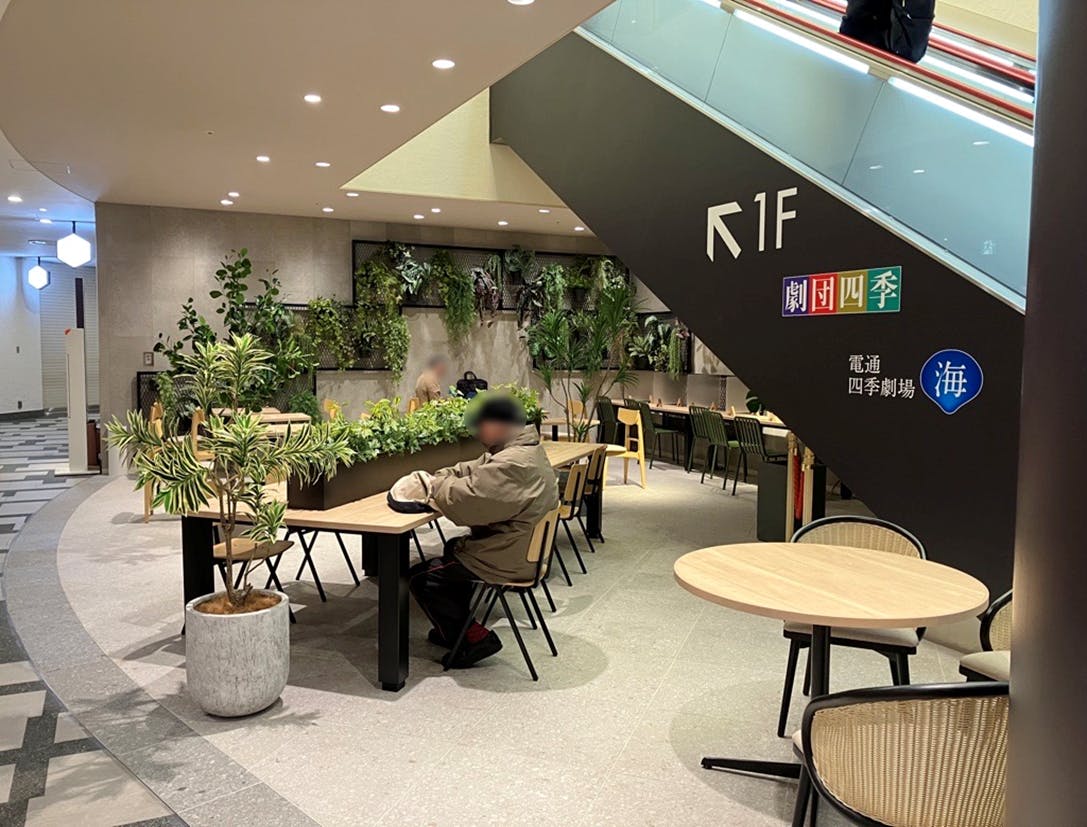 【カレッタ汐留】各種ポップアップやPR系イベント等に最適な複合施設にあるレストスペース