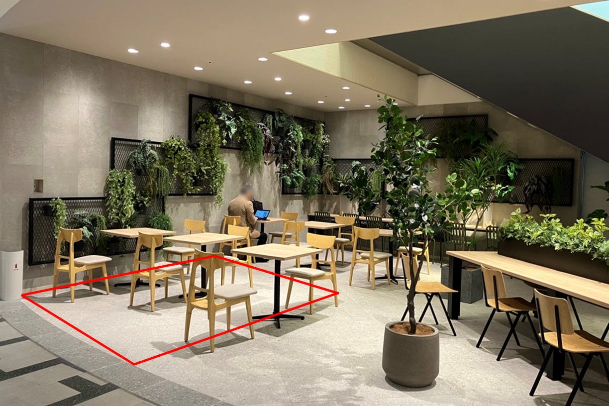 【カレッタ汐留】各種ポップアップやPR系イベント等に最適な複合施設にあるレストスペース