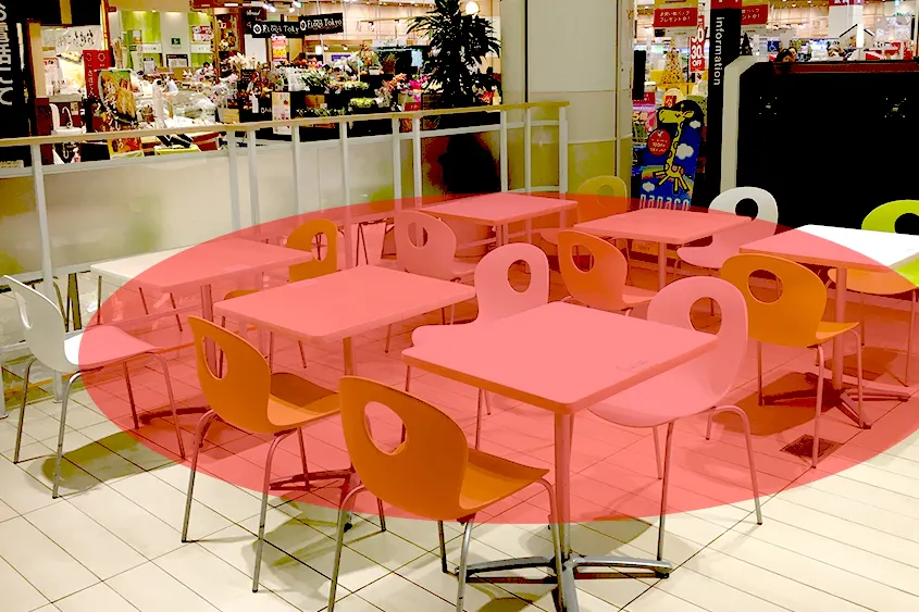 【アリオ上尾】プロモーションイベントに利用可能、1Fインフォメーション前スペース