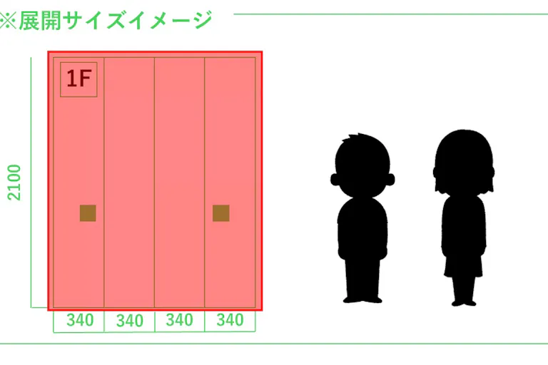 【イオンモール広島府中】モール内広告 エレベーターの画像2