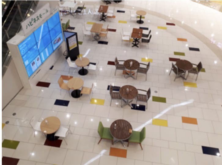 【イオンモール幕張新都心】エキマエコートの画像