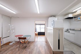 【代々木公園駅5分/代々木八幡駅3分】視認性の高い路面イベントスペース。駅近くの閑静な住宅街にあり各種ポップアップストアや展示会等に最適