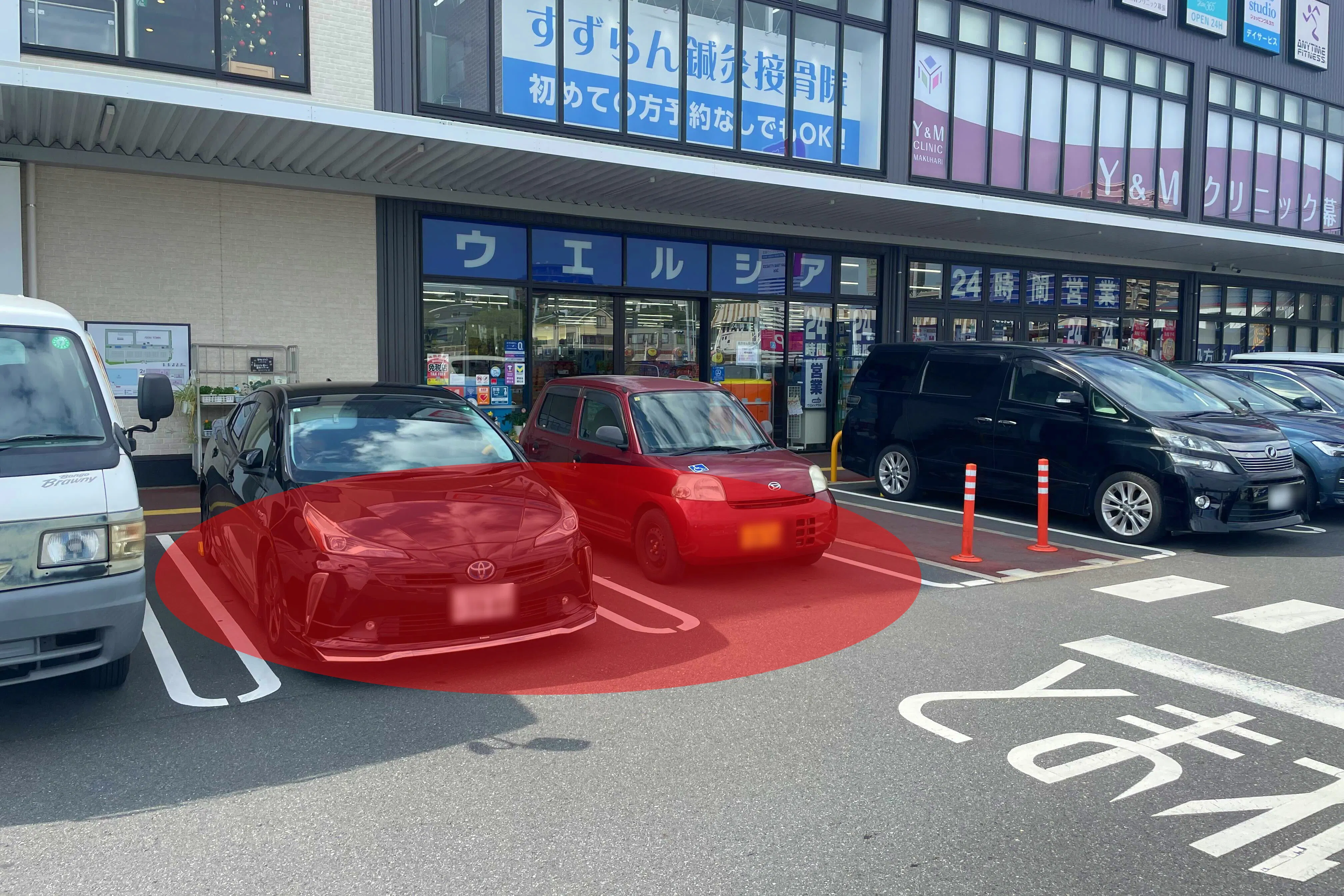 【イオンタウン幕張西】キッチンカーでの出店に最適な商業施設駐車場にあるキッチンカースペース