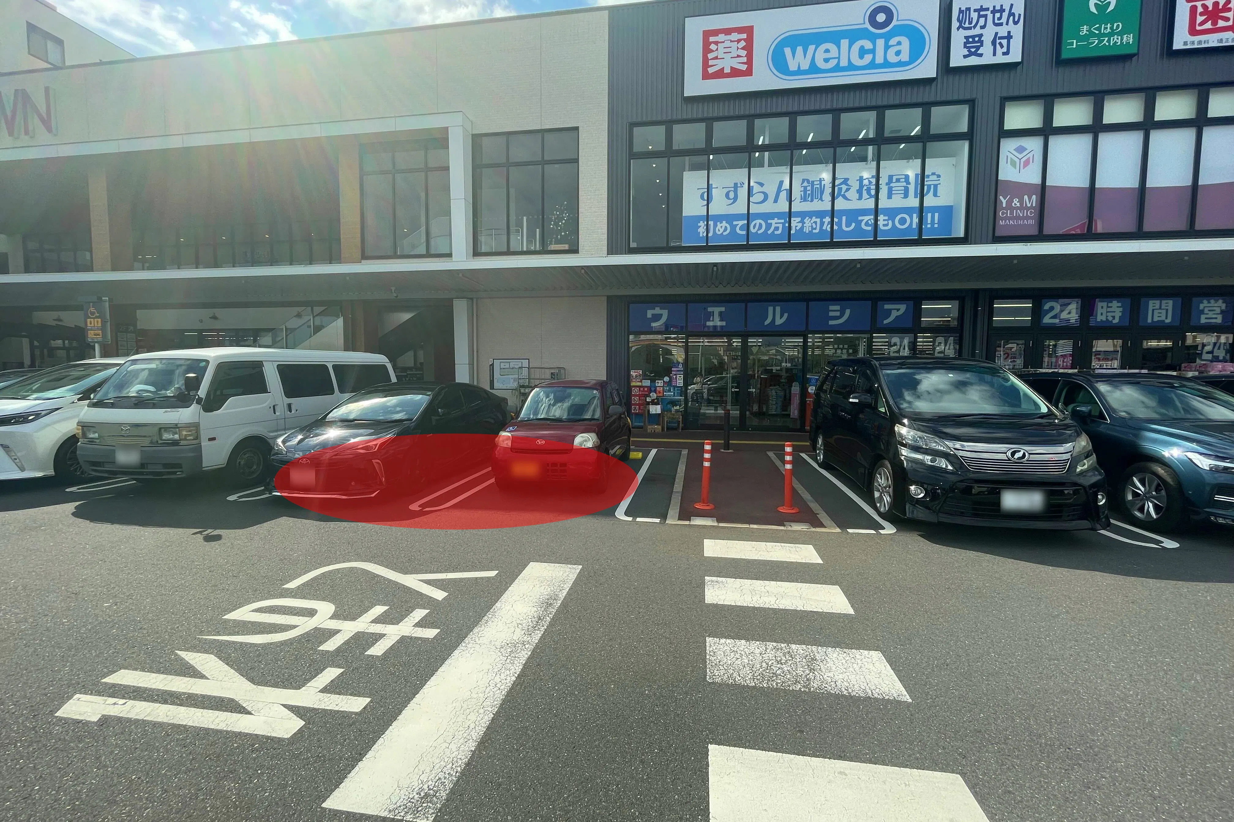 【イオンタウン幕張西】キッチンカーでの出店に最適な商業施設駐車場にあるキッチンカースペース