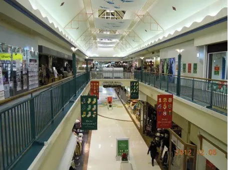 【イオンモールつがる柏】モール内広告 通路バナーの画像