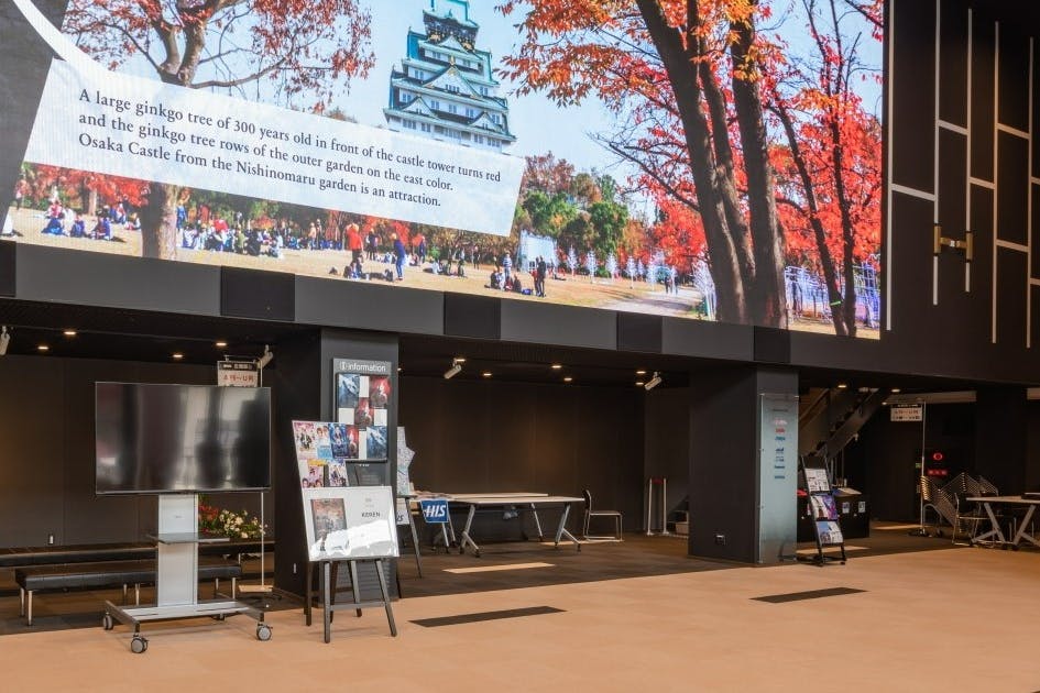 【森ノ宮駅5分/クールジャパンパーク大阪】販促プロモーションや展示会に適した劇場のロビースペース