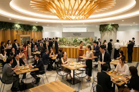 【西新宿駅2分】パーティーやセミナーに適した白を基調とした明るい雰囲気な貸切スペース