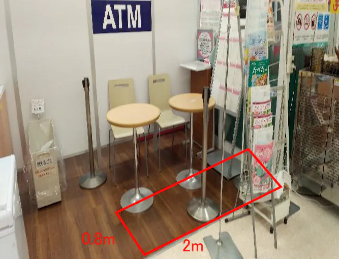 【マックスバリュ東泉】イートインスペース 販促プロモーション出店に最適なスーパー店内催事イベントスペース