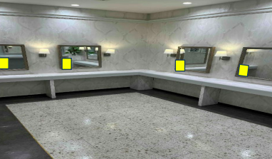 【イオンモール堺北花田】モール内広告 化粧室