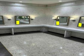 【イオンモール堺北花田】モール内広告 化粧室