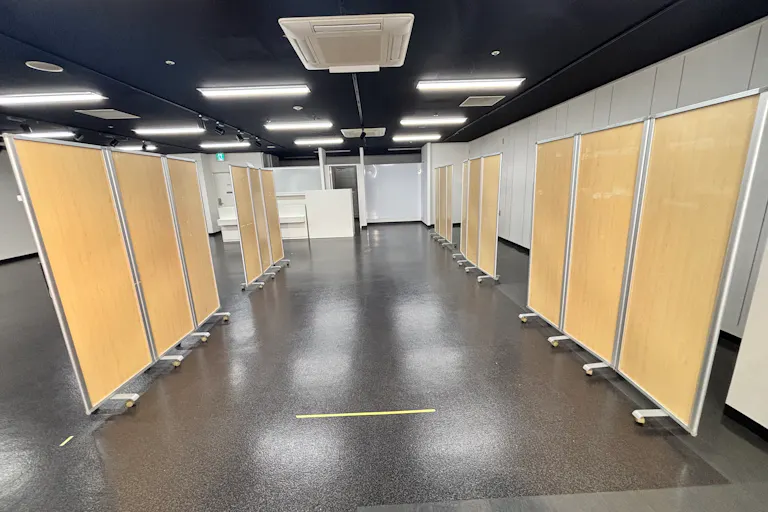 100m2の半分使用