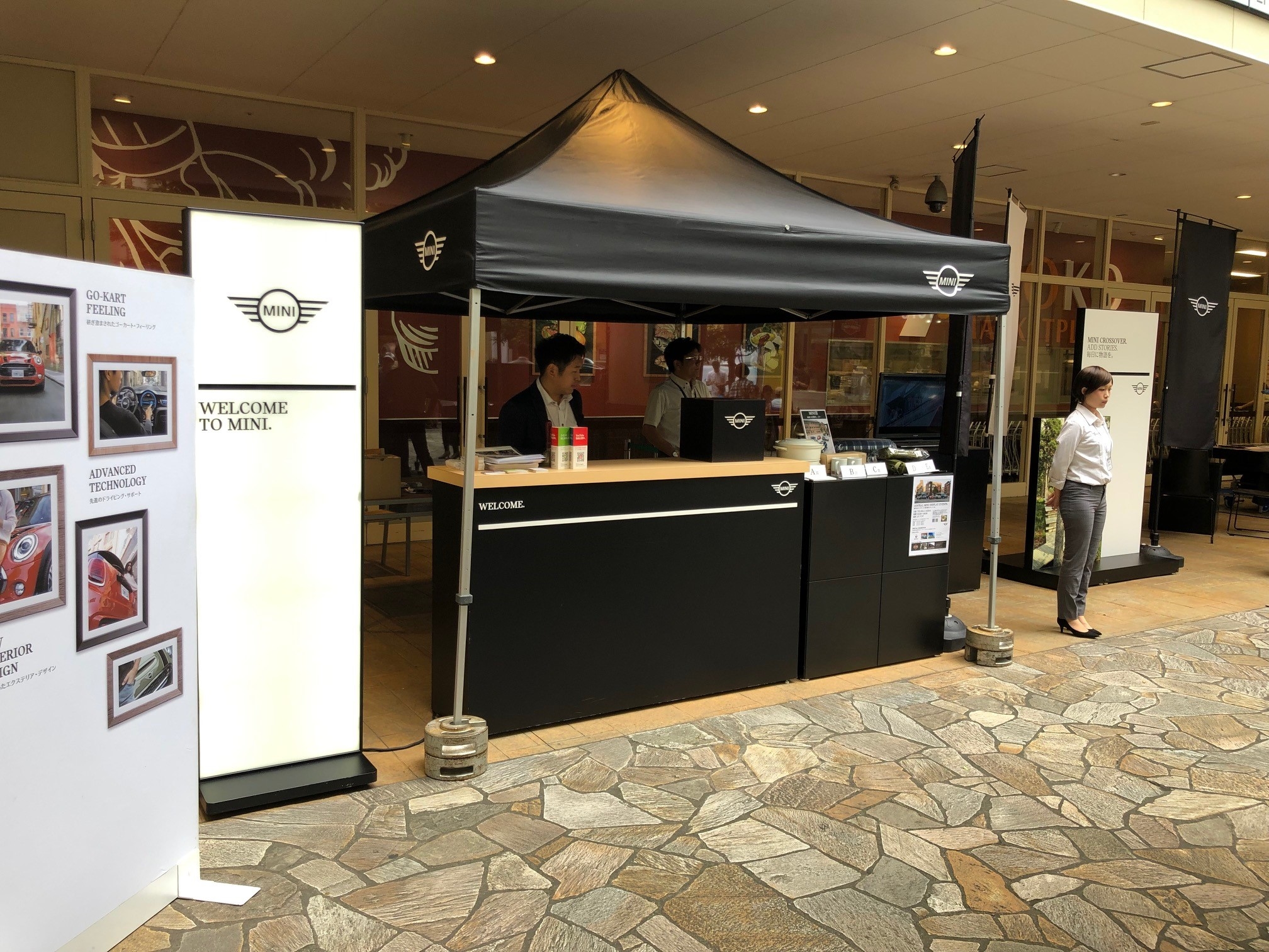 ブースの設置も可能です。