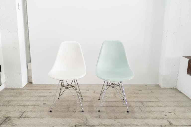 背もたれ付きチェアx2