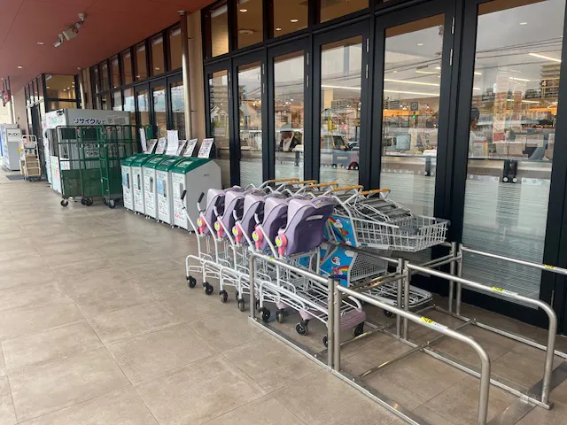 【フレスタ中筋店】プロモーションイベントに利用可能な軒下スペース