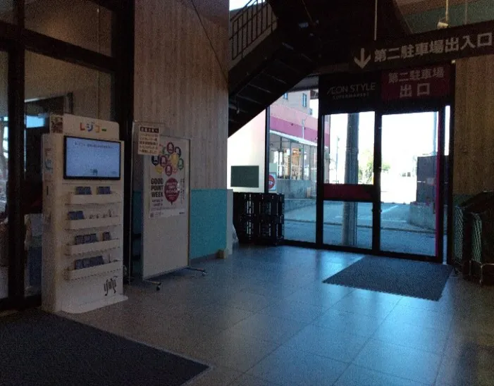 【イオンスタイル山王】第2駐車場側出入口催事場 販促プロモーションや物販に最適なスーパー店外催事イベントスペース