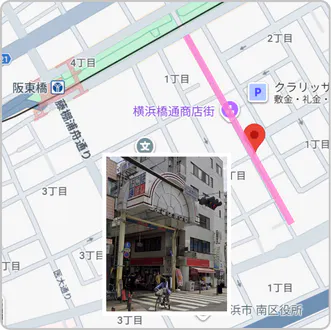 【横浜橋通商店街｜阪東橋駅5分】商店街中央の空調完備イベントスペース