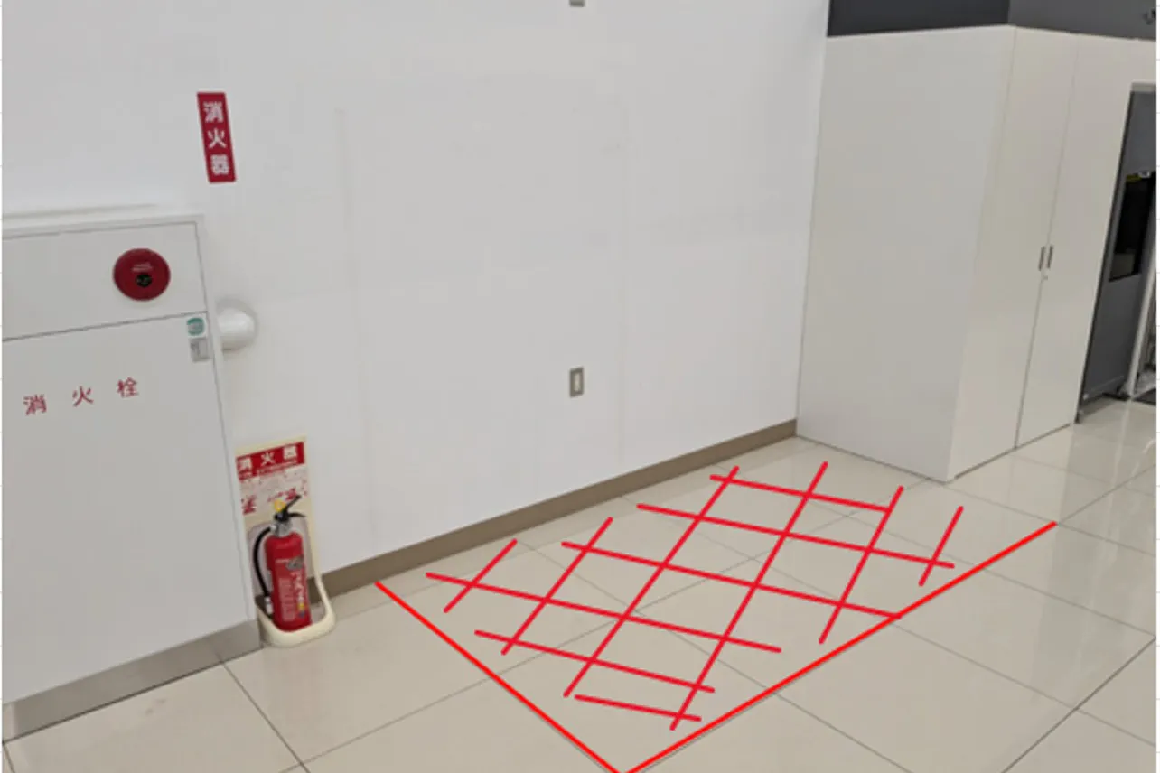 【西友 富士青島店】1階レジ前入口付近 ポップアップストア(物販、食物販)やプロモーション用途に最適なスーパー店内催事イベントスペース (横180cm×奥行120cm)