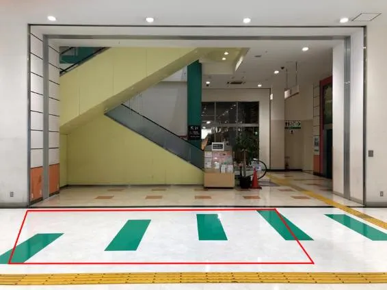 【フレスポジャングルパーク】プロモーション利用が可能なATM側にあるイベントスペース