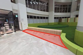 【イオン相模原ショッピングセンター】販促イベントやテストマーケティングに適した1階けやきスマイルガーデンベビーカー置き場スペース