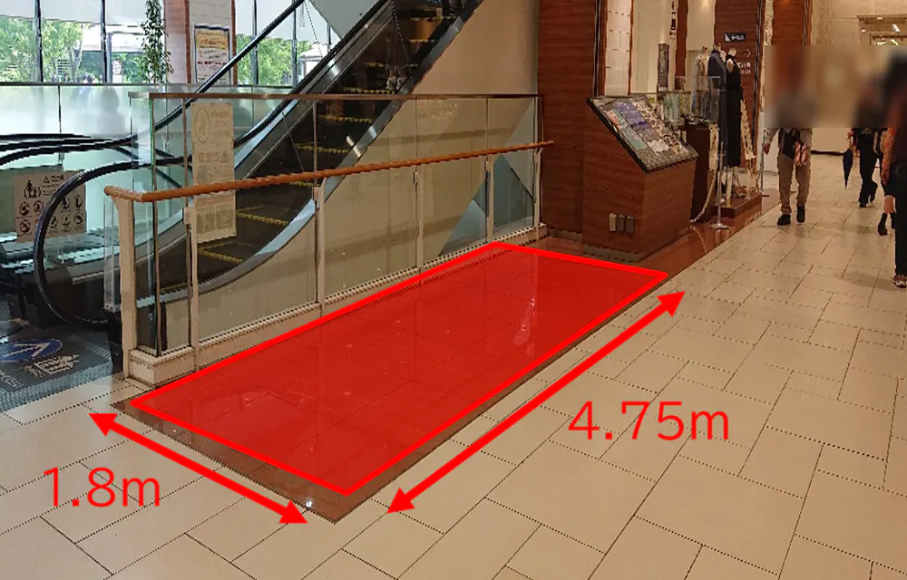 【ララガーデン長町】1階南側エスカレーター前(A)