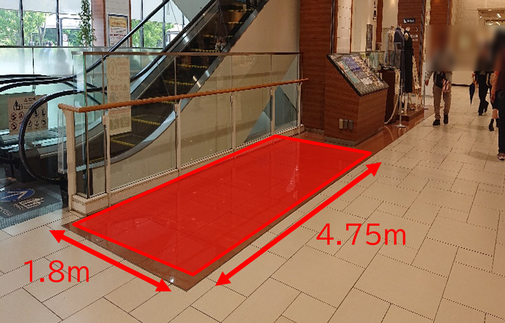 【ララガーデン長町】1階南側エスカレーター前(A)