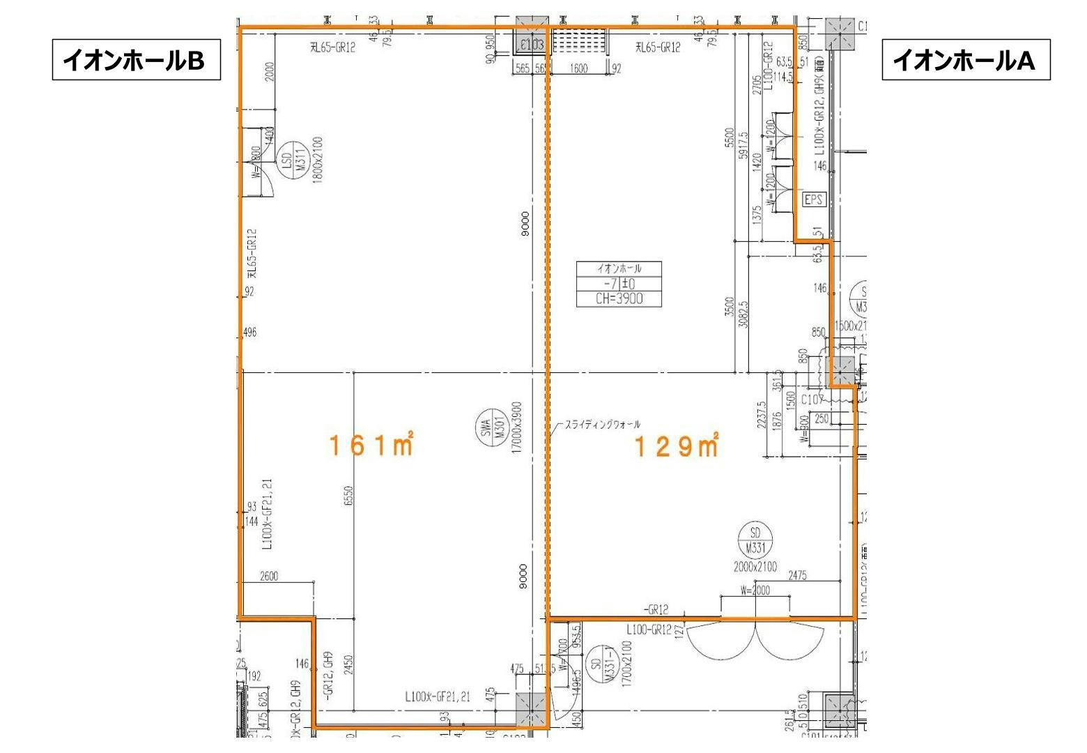 【イオンモール春日部】3F イオンホールB