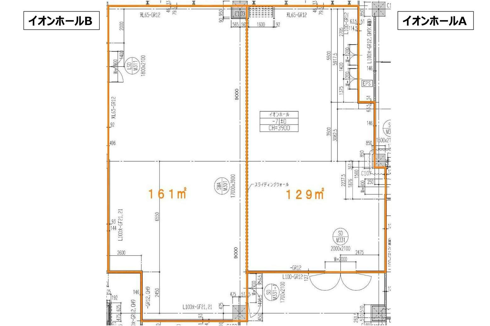 【イオンモール春日部】3F イオンホールB