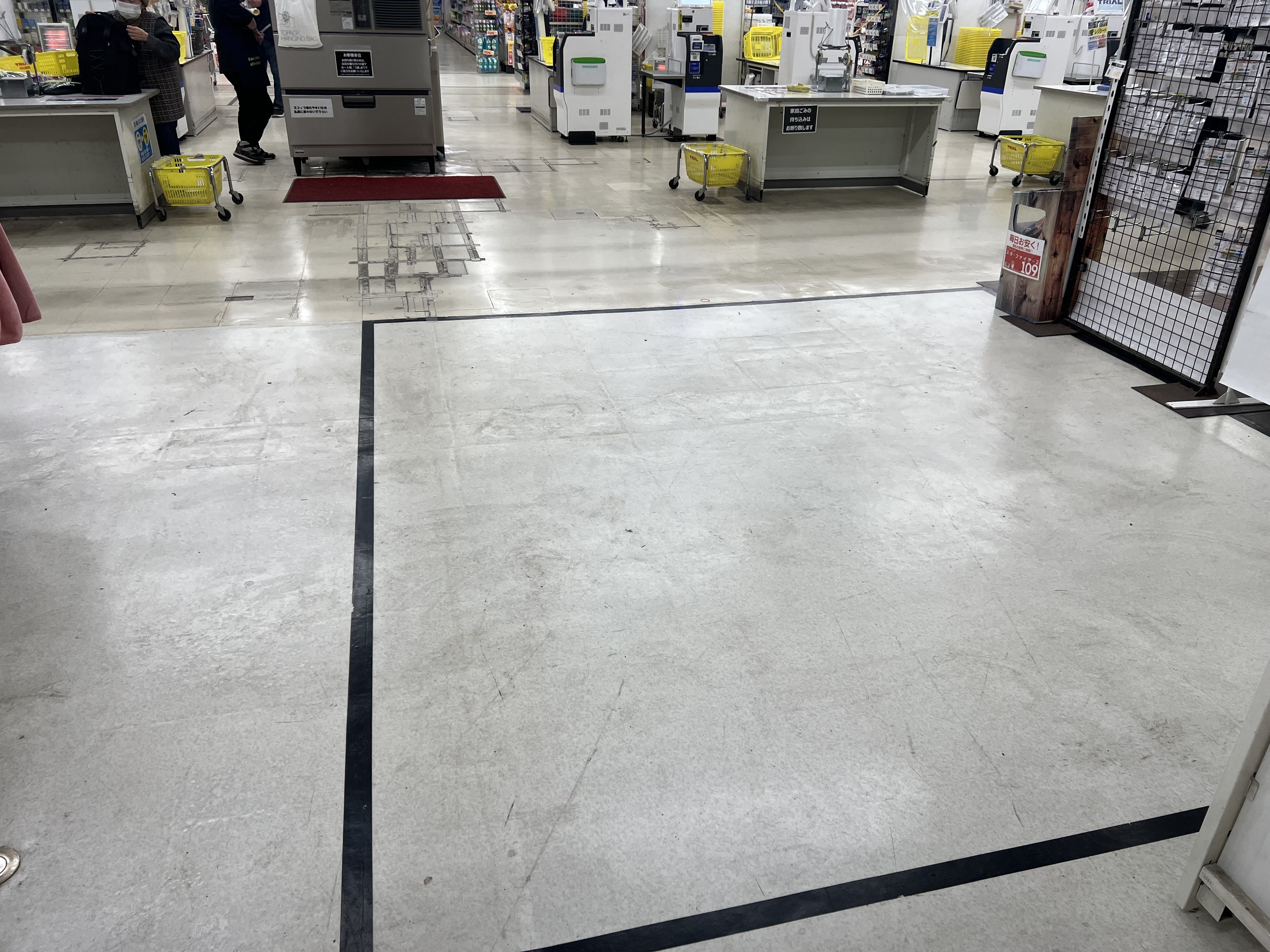 【メガセンタートライアル酒々井店】プロモーションや物販に適したレジアウトスペース※買取催事不可