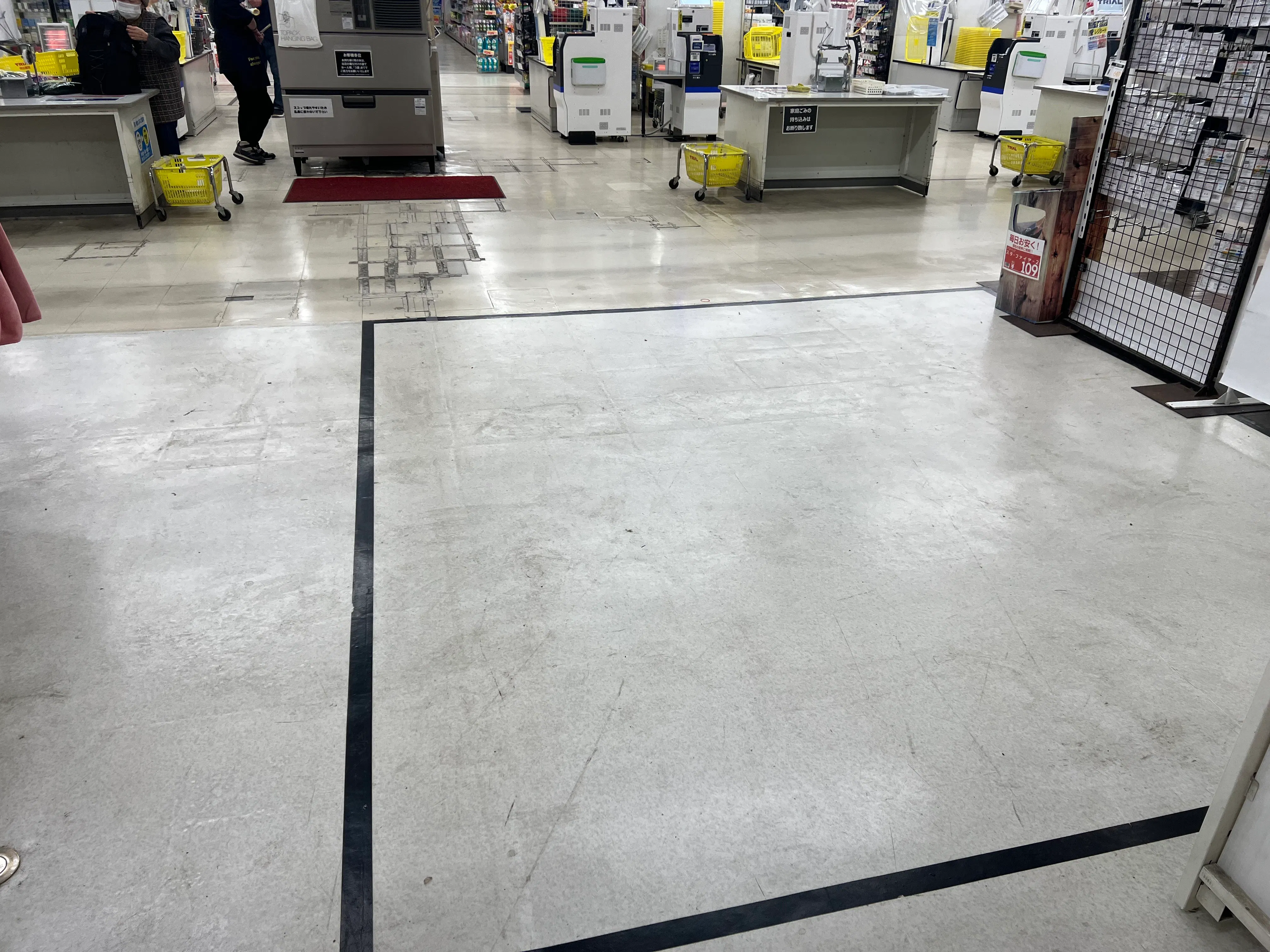 【メガセンタートライアル酒々井店】プロモーションや物販に適したレジアウトスペース※買取催事不可